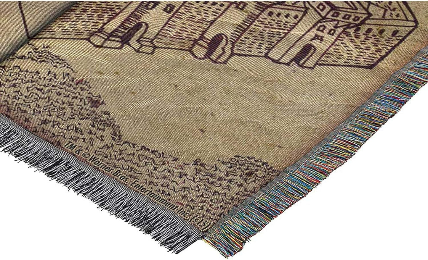 The Marauders Map Blanket