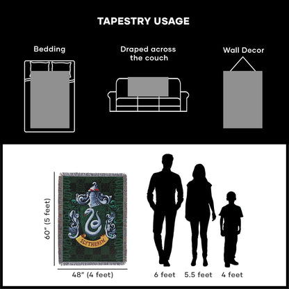 Slytherin Blanket